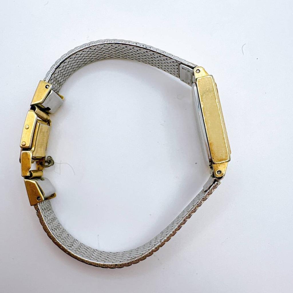SEIKO Square Gold Watch [Working Condition] 2C21-5190
