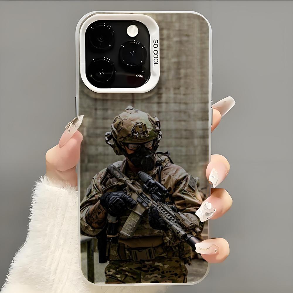 

Army special forces Phone Case Phone Case For iPhone 14 16 15 11 12 13 Pro Max Mini Plus Shockproof Cover iPhone15promax