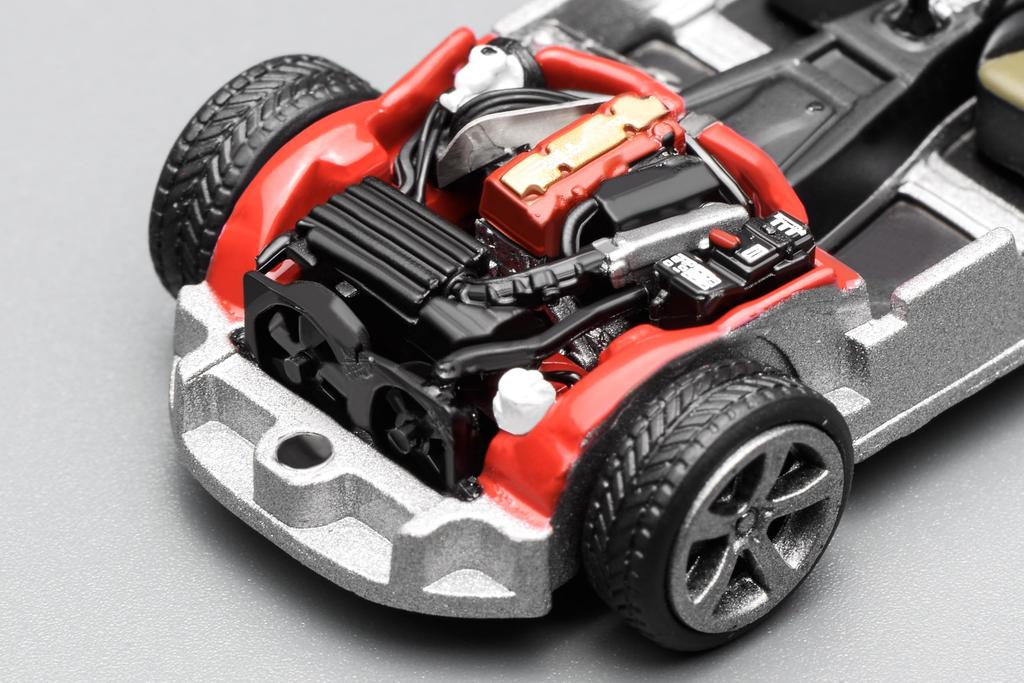 FREESTYLE MOTORHELIX 1/64 Scale Honda S2000 Type S New Formula Red Finished Model M65021