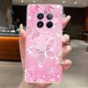 Case For Realme 12 Pro Plus 5G Pretty Flowers Butterfly Clear Soft Silicone TPU Cover For Realme12ProPlus 12 Pro Plus 5G Fundas