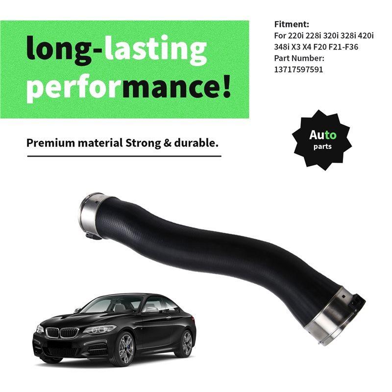 M49K-Turbo Intercooler Hose For BMW 220I 228I 320I 328I 420I 348I X3 X4 F20 F21-F36- Air Intake Hose Part Number 13717597591