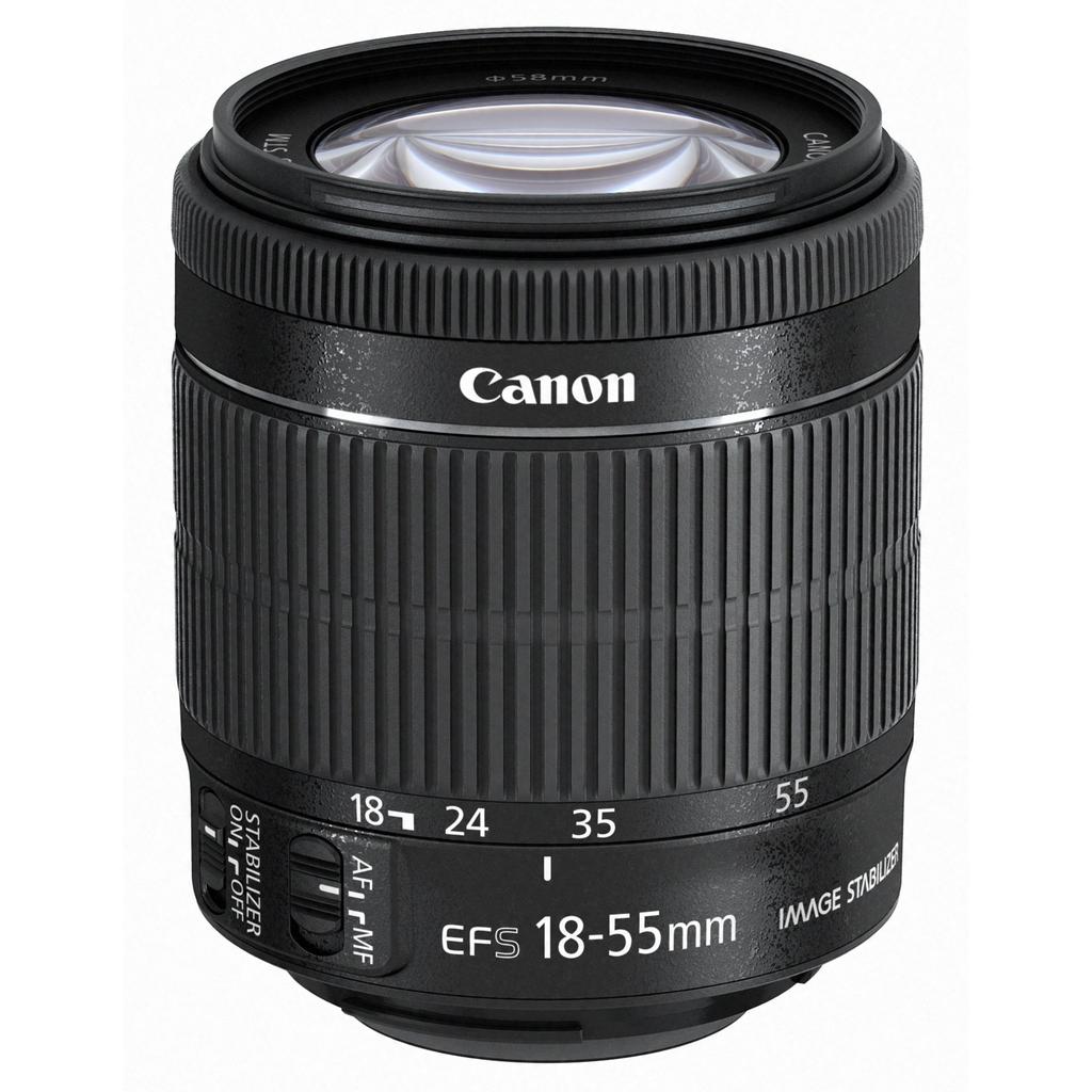 Canon EF-S 18-55mm F3.5-5.6 IS STM Standard Zoom Lens for APS-C Cameras