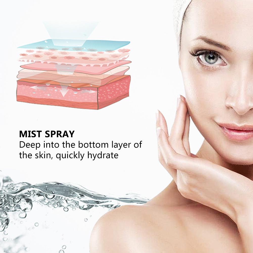 Household Portable Nanometer Mist Spray Atomization Face Moisturizing Sprayer NebulizerWhite