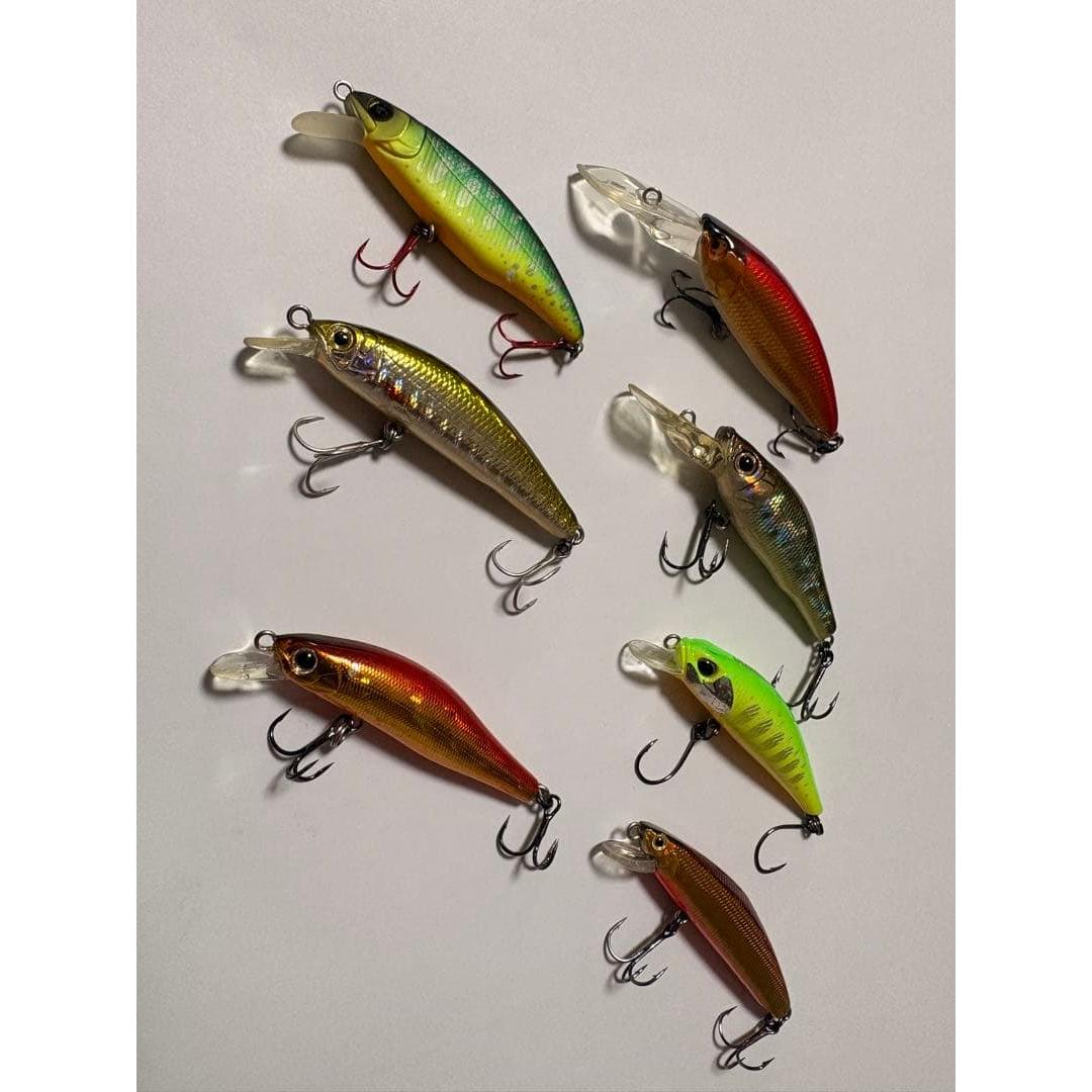 Used Mountain stream lure set 7 pieces
