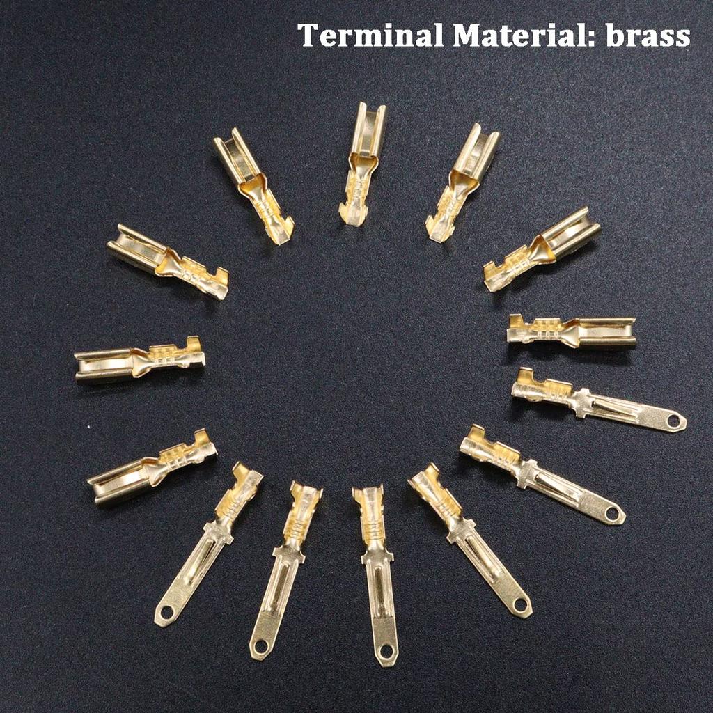 432-teiliges Kfz-Elektrikdraht-Steckverbinder-Set 2,8 mm 2 3 4 6 9-polig Kfz-Elektrikdraht Stecker Buchse Stecker und Pin-Header Crimp-Draht
