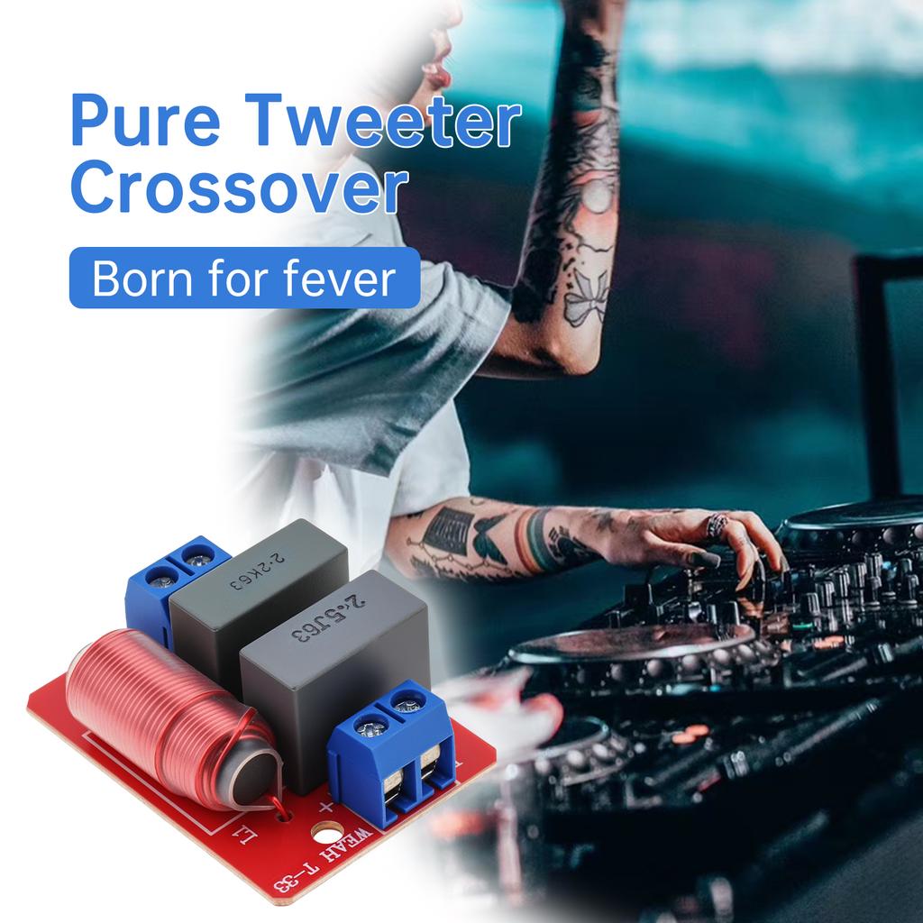 80W 4-10 Ohm Professionelle Audiophile Hochpass-Hochtöner-Frequenzweiche Frequenzteiler-Schaltung für Auto Heim HiFi-Lautsprechersysteme