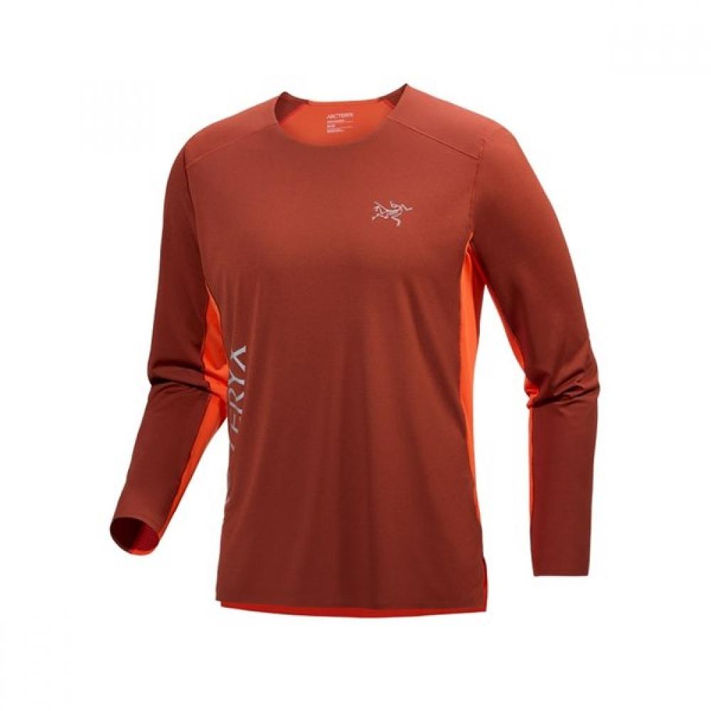 

Arc Teryx [fw24] Norvan Downward Logo Shirt LS Men S Atofmx9722 Sequoia LG