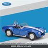 1/36 Scale 1965 Shelby Cobra 427 S-C Simulation Alloy Car Model Pull Back Car Toy Children Boy Birthday Gift Miniature Voiture