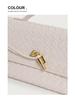 Damers Handgjord Vävd Dragspels Crossbody-väska - High-End, Trendig Clutch & Aftonaxelväska