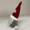 Red Hat Christmas Plush Toys Ornaments Gnome Santa Claus Faceless Doll Dwarf  Home