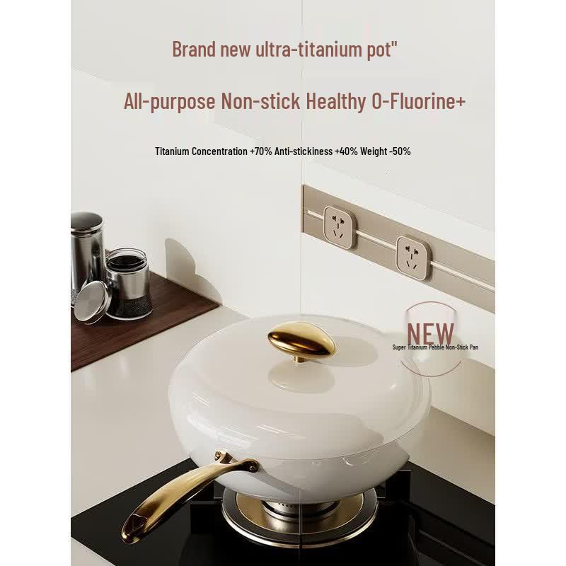 Velosan Pebble Non-stick Titanium Wok