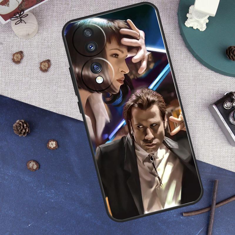 

Pulp Fiction Case For Honor Magic 8 Pro 6 5 7 Lite Cover For Honor 200 400 90 70 50 X8a X8b X9a X9b X9c Honor 200 Pro