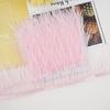 1M 10-13Cm Ostrich Feather Fringed Jewelry Handicrafts Clothing Decorative Accessories