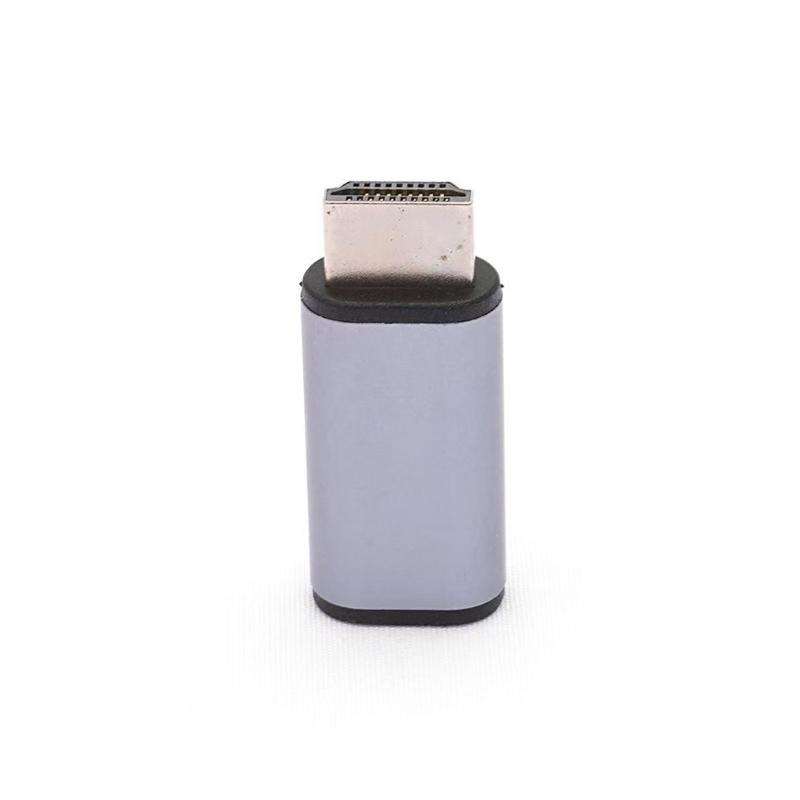 HDTV Virtual Display Screen Adapter Metal EDID Emulator For Multi Monitor Setups With 4K60Hz Resolution Support