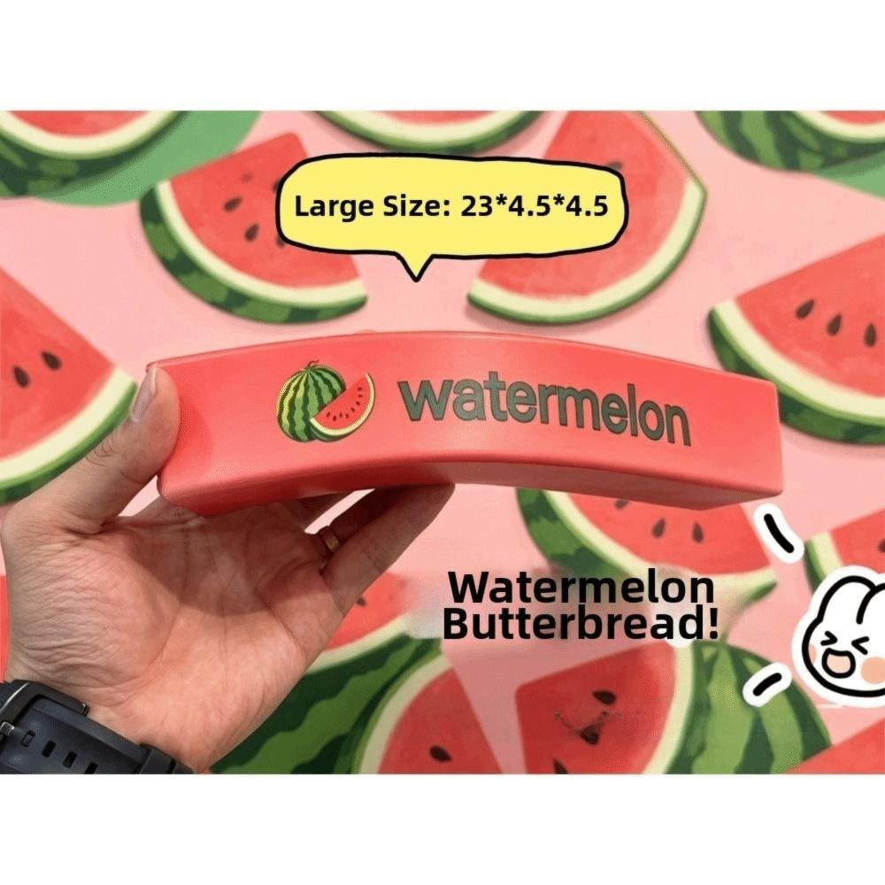 Slow Rising Stress Relief Toy 23cm Slow Rebound Toy Super Big Squeeze Butter Toy  Gift Watermelon 1pc