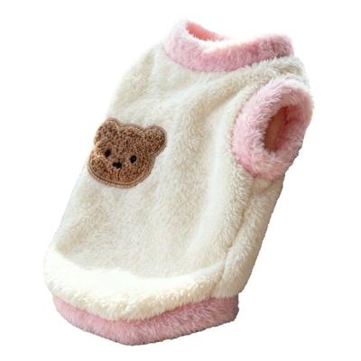 Warmth Design Dog Sweater Teddy Style Cat Hoodies New Puppy Winter Vest  Cold Weather