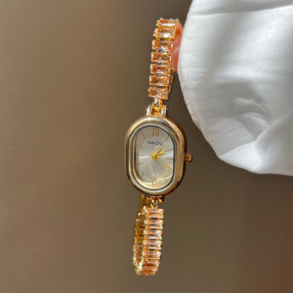 Naidu Chain Women'S Watch Oval Disc Simple Fashion Watch Women'S Quartz Watch