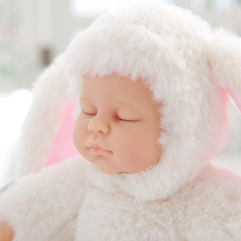 Baby Mini Cute Toy Stuffed Doll Simulated Vinyl Baby Realistic Children Girl