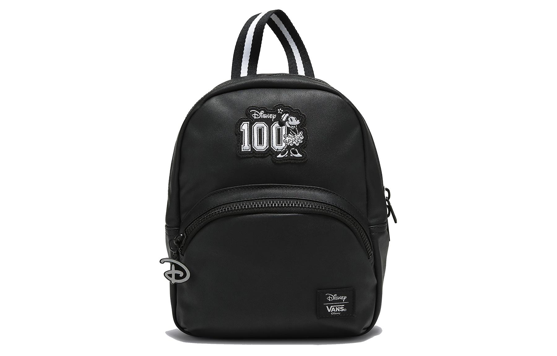 Vans Disney Collaboration Leather Backpack Mini Women s Black VN000FZHBLK