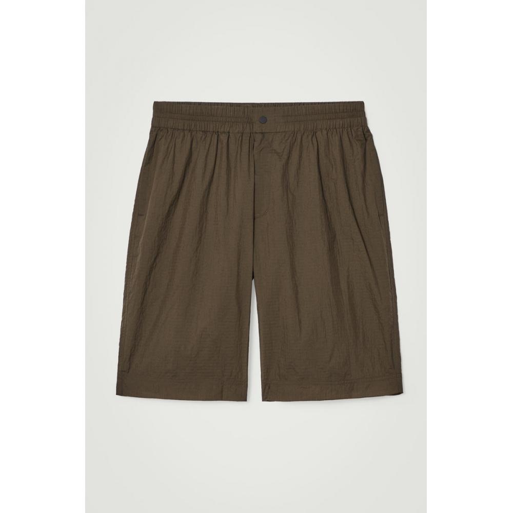 

COS Japan nylon ripstop parachute shorts Braun/44