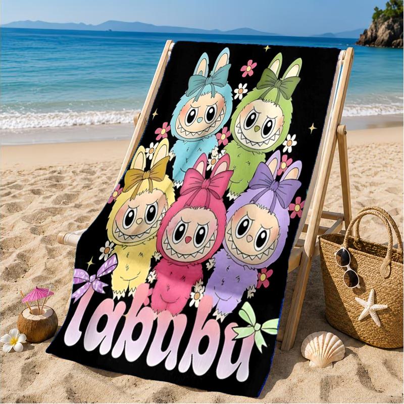 Bunny Costume Adventure Beach Towel, Microfiber Beach Towel, Perfect For Pool, Beach, Travel, Home Decor Beach Party Fan gifts