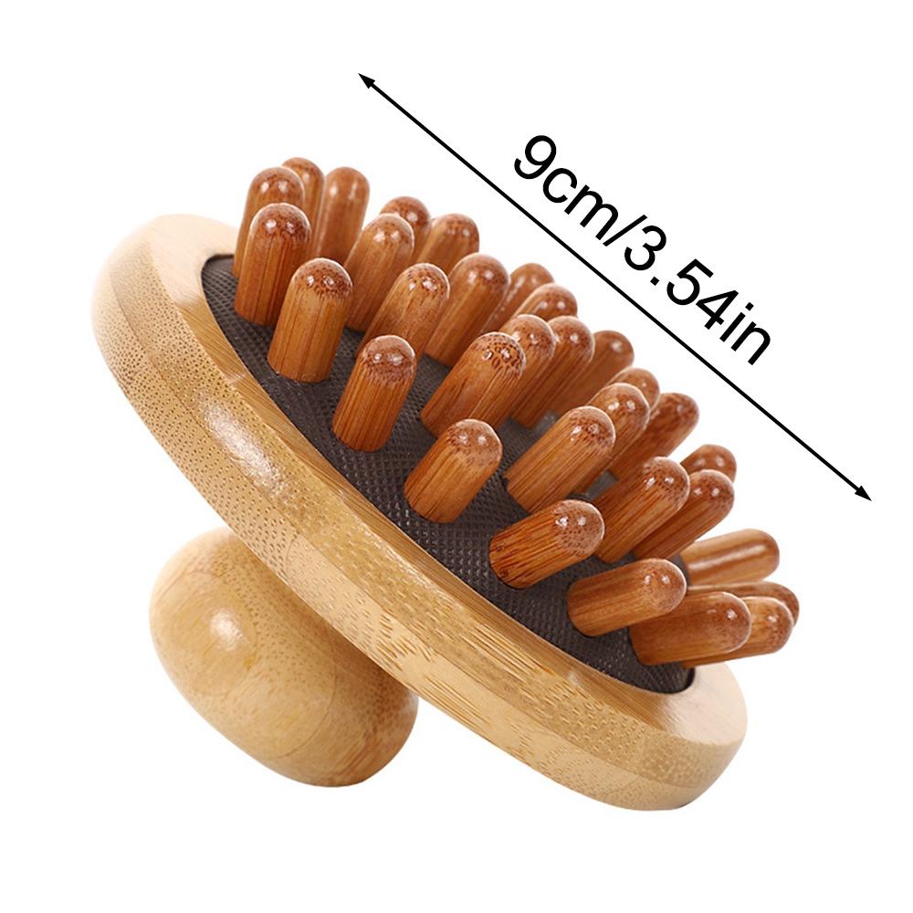 Household Nanshan Meridian Brush, Head, Acupoint, Meridian Massager, Muscle Relaxation Massage Comb, Male And Female, White