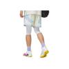 Li-Ning Alphabet Print Drawstring Quick-Dry Cool Competition Sports Shorts Men Bottoms Cream-White AAPT013-4