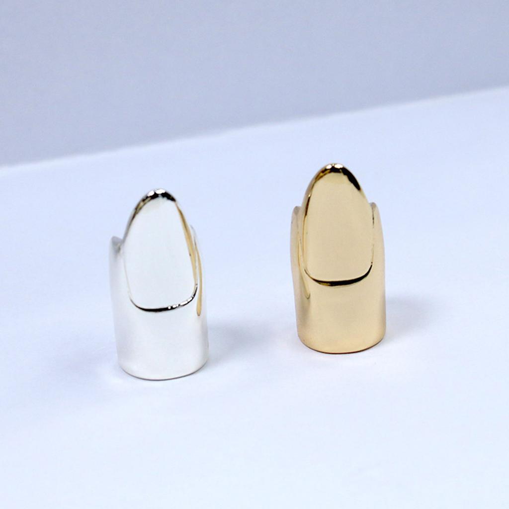 Pack of 5 Trendsetting Nail Rings Cosplay Nail Jewelry Alloy Texture Suitable for Cosplay Lovers and Party Goers