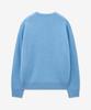 Tienjiti Wool Blended Round Neck Sweater (Melange Blue) Tnsw5F105B2