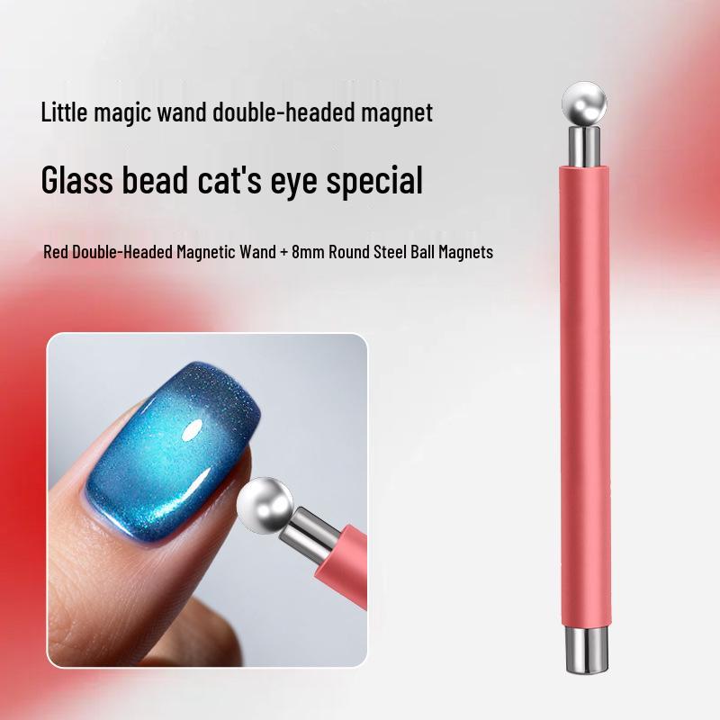 Upgraded Dual-Ended Cat Eye Gel Magnet Pen for Nail Art