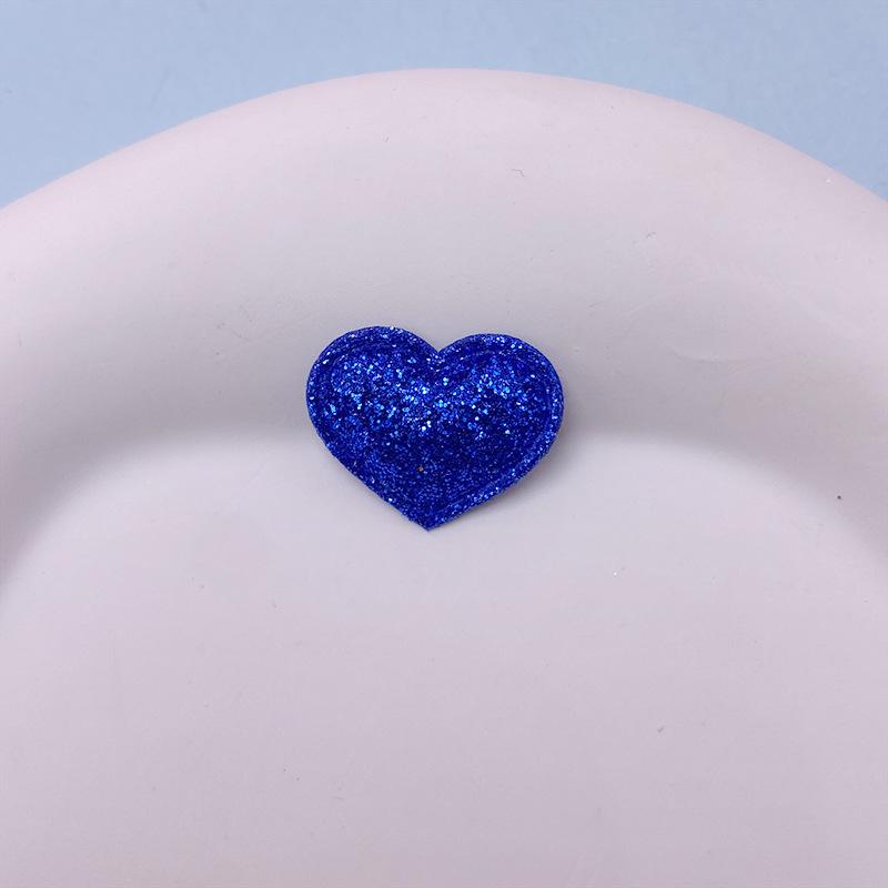 10 Pièces/Ensemble Appliques Cœur Pailletées Patchs Rembourrés Pour Bricolage Accessoires de Cheveux Décoration Vêtements Chapeau Artisanat Fournitures de Couture