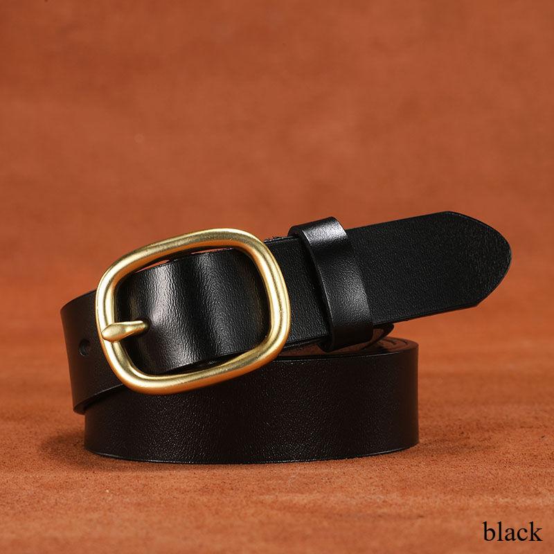 Women's Belt Pin Buckle Belt Versatile Trendy Korean Style Casual Belt