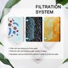 Cat Water Fountain Filters Pet Fountain Replacement Filters with Coconut Activated Carbon Suitable for 2L Water Dispenser
