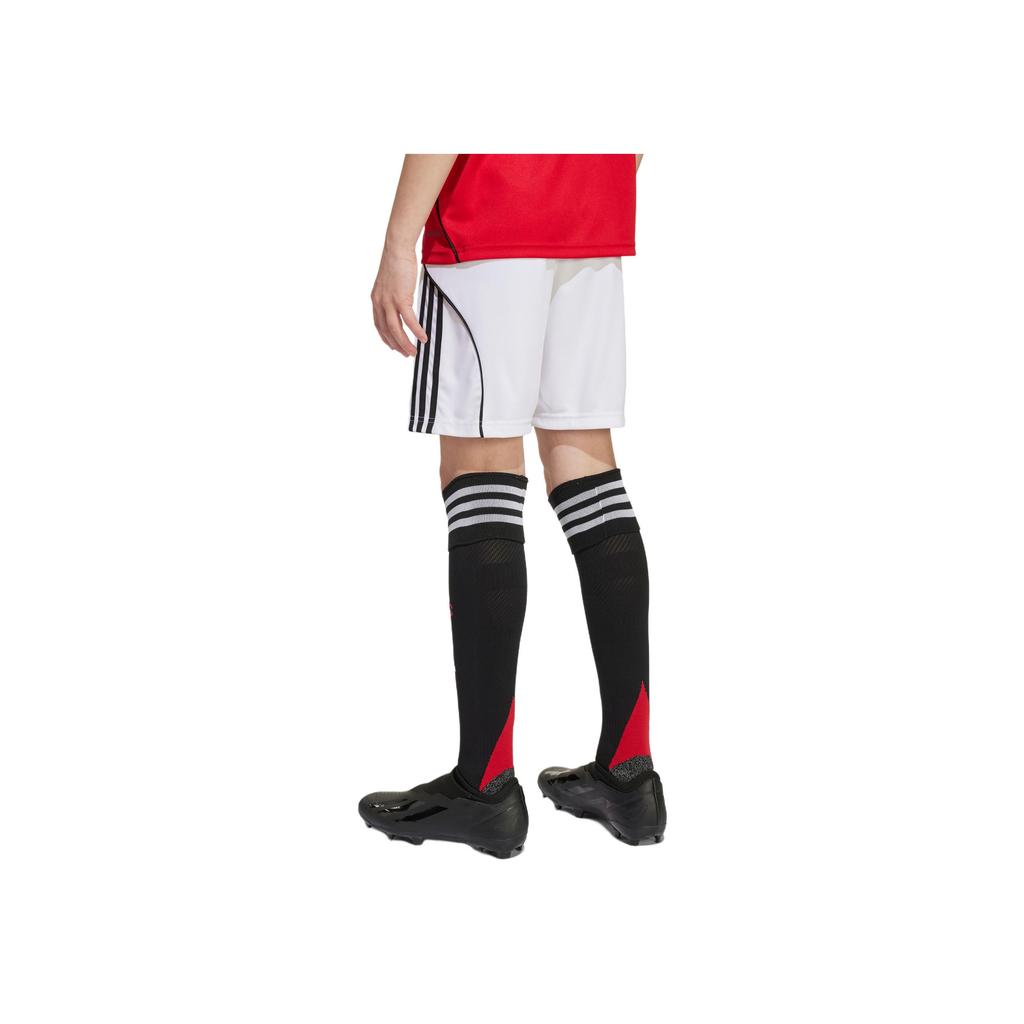 adidas Manchester United 25/26 Home Shorts Aeroready Series Quick-Dry Football Shorts Kids Shorts JP3017