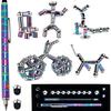 Toy Pen, Decompression Magnetic Metal Pen, Eliminate Pressure Fidget Gadgets, Multifunction Writing Magnet Ballpoint Pen, Gift for Friendss