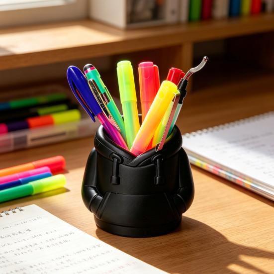 Hoodie-shaped Pen Holder 3D Sweatshirt Large Capacity Pen Organizer Fun Desktop Stationery Storage for Office Study Supplies