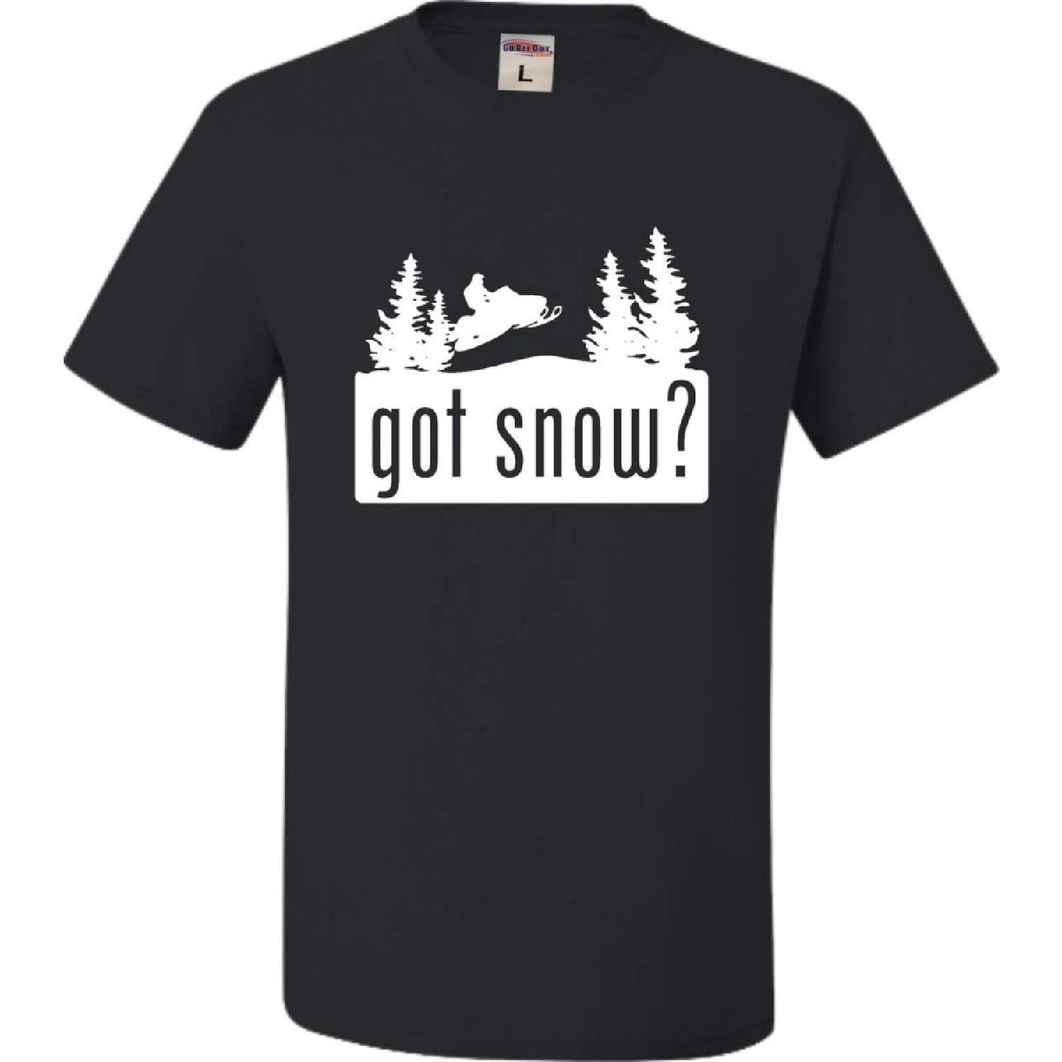 Small Black Adult Got Snow Funny Snowmobile Lover T-Shirt XXXXXL разноцветный