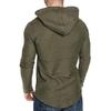 King Billion Spring Collection Men's Stylish Long Sleeve Hoodie - Curved Hem, Branded Tag & Drawstring Hood - Casual Streetwear Essential