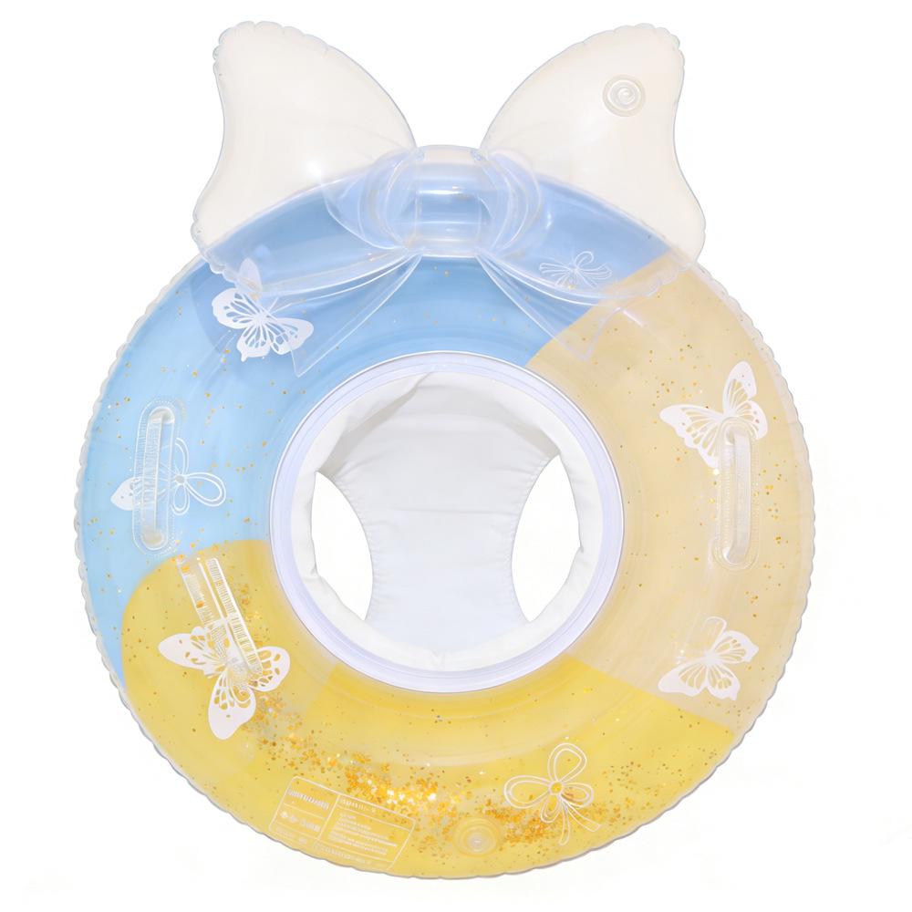Xiaolü Thickened Sequin Mermaid Tail Swim Ring for Kids