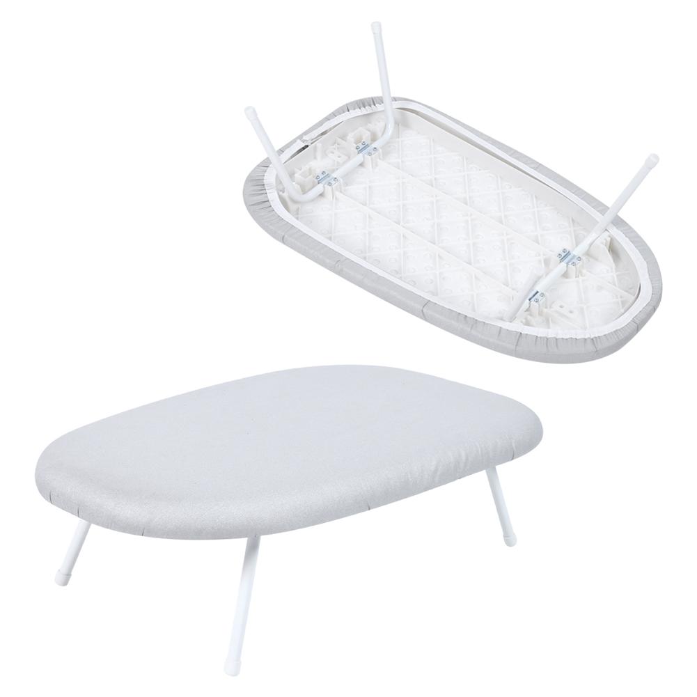 Skládací mini domácí žehlicí prkno z ocelových trubek, stolní žehlicí stůl pro domácí použití