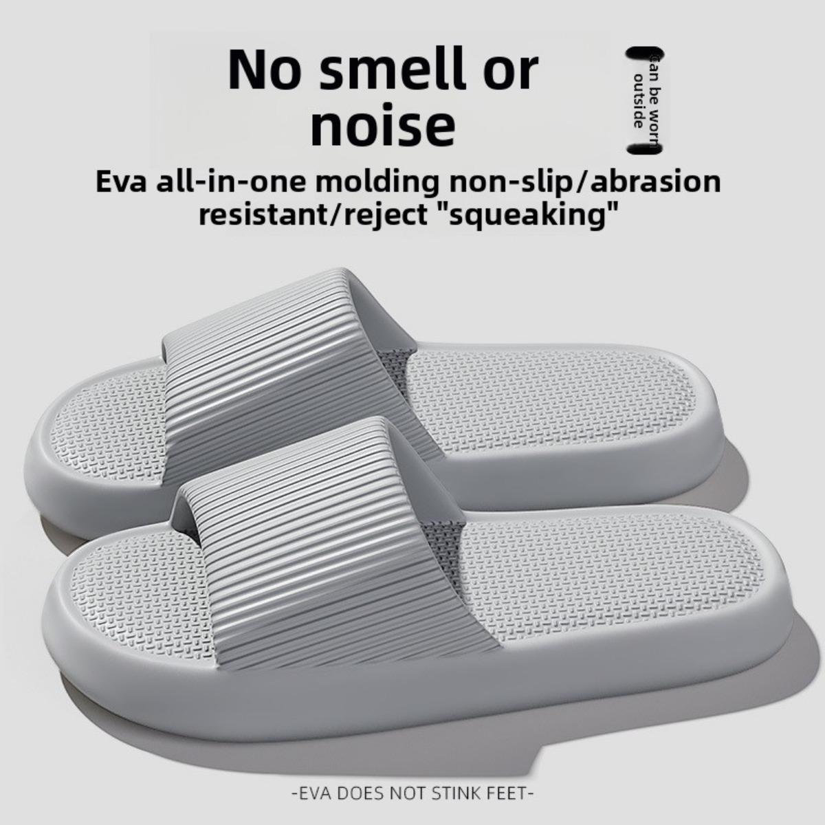 

Жіночі EVA шльопанці - М які, Нековзкі, Легкі Взуття для дому/вулиці на літо, Стиль препі, Ручне прання, Сандалі з верхом з EVA для дому 42-43