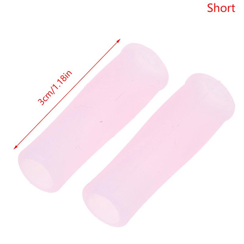 2 ks Silikonový kryt na kleštičky, návlek, pouzdro, nůžky na nehtovou kůžičku, pinzeta na odumřelou kůži, čepička