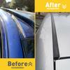 BLACK ROOF TRIM TOP MOLDING FOR Set Toyota 2007-2011 Yaris 7555152160 Sedan