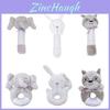 Baby Plush Animal Rattle Toy With Sound And Grasping For Early Education And Development