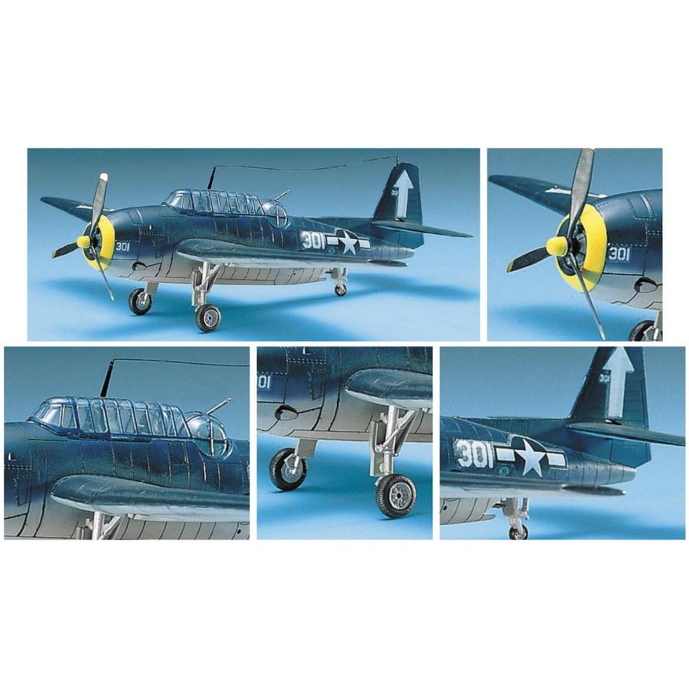 DOYUSHA 1/72 US Navy Torpedo Bomber TBF-1 Avenger Plastic Model Kit