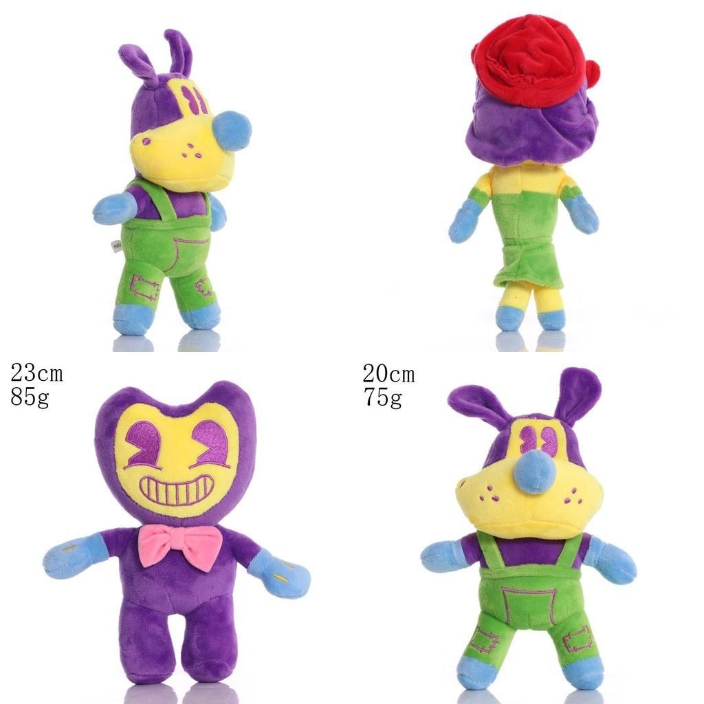 Colorful Bendy And The Ink Machine Plush Doll Figure Toy Perfect For Collectors