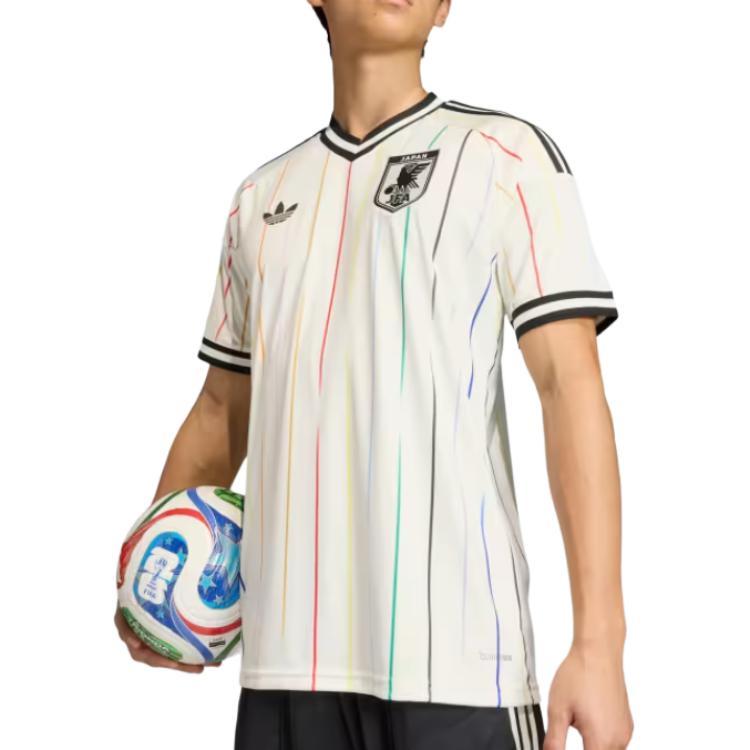 Adidas Japan 26 Away Jersey Off White/Black Unisex Tops JN1872