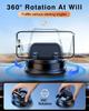 Oatsbasf Auto Armaturenbrett Handyhalter Stabiler 360° drehbarer Handyhalter für Auto Armaturenbrett Universell für iPhone 16 Pro Max Z Fold 6
