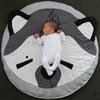 Fox Print Animals Cuddle Play Mat With Soft Fabric For Infant Development And Parentchild Interaction
