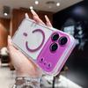 Camera Protector Transparent Phone Cases For iPhone 17 Pro Max Air 14 15 Plus 13 16 Pro For Magsafe Wireless Charging Back Cover